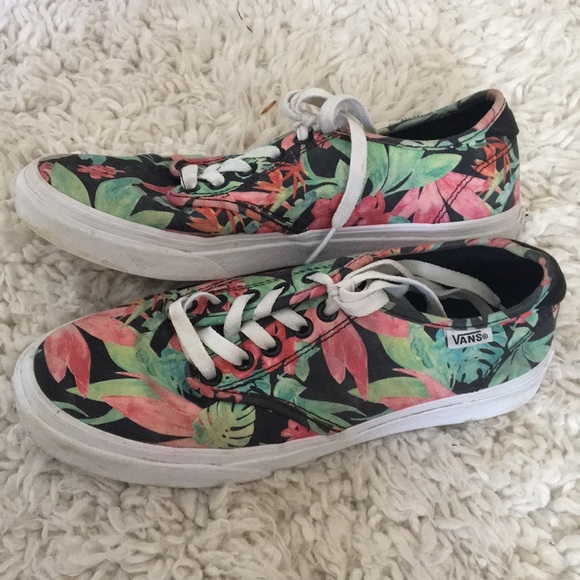 Floral Vans - Picture 2 of 6